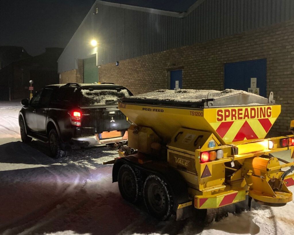 Snow Clearing and Gritting services in Staffordshire and Cheshire